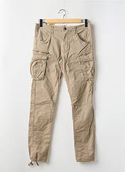 Pantalon cargo beige JACK & JONES pour homme seconde vue