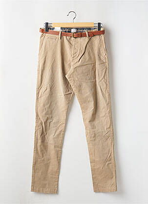 Pantalon chino beige JACK & JONES homme