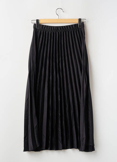 Jupe mi-longue noir HAILYS pour femme