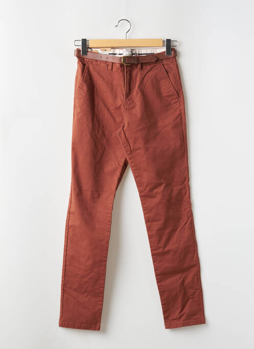 Pantalon chino marron JACK & JONES pour homme