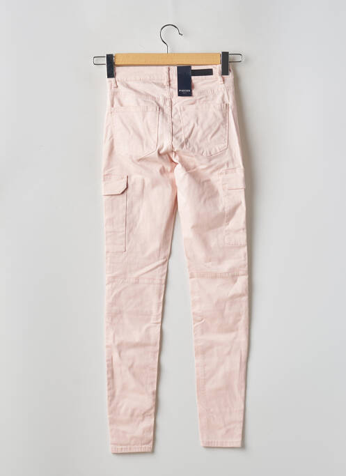 Pantalon cargo rose PIECES pour femme