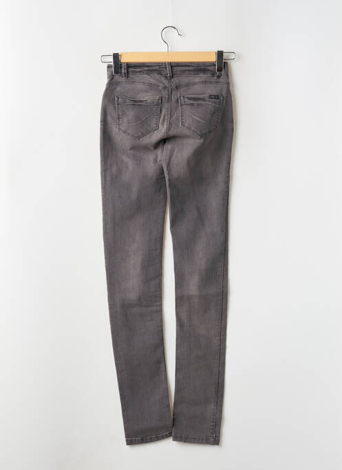 Jeans coupe slim gris ONLY pour femme