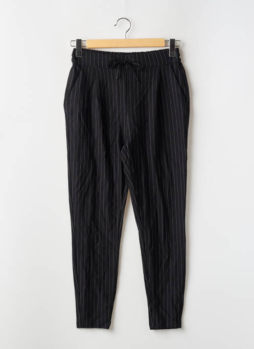 Pantalon slim noir VERO MODA pour femme