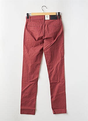 Pantalon chino rouge SHINE homme