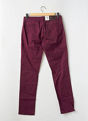 Pantalon chino rouge SHINE homme