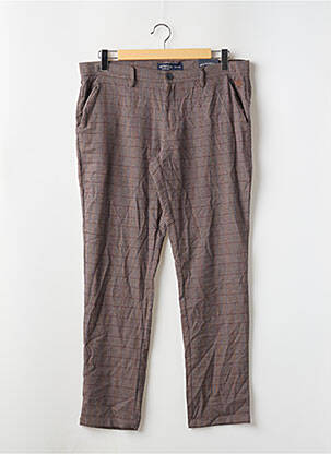 Pantalon chino marron BRUCE & BUTLER  homme