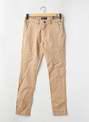 Pantalon chino beige BRUCE & BUTLER  homme