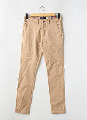 Pantalon chino beige BRUCE & BUTLER  pour homme seconde vue