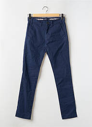 Pantalon chino bleu BRUCE & BUTLER  homme