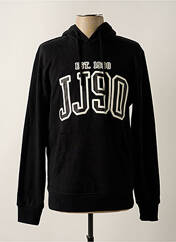 Sweat-shirt à capuche noir JACK & JONES pour homme seconde vue