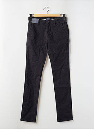 Pantalon chino noir BRUCE & BUTLER  pour homme