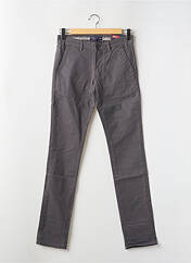 Pantalon chino gris BRUCE & BUTLER  pour homme seconde vue