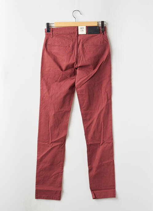 Pantalon chino rouge SHINE pour homme