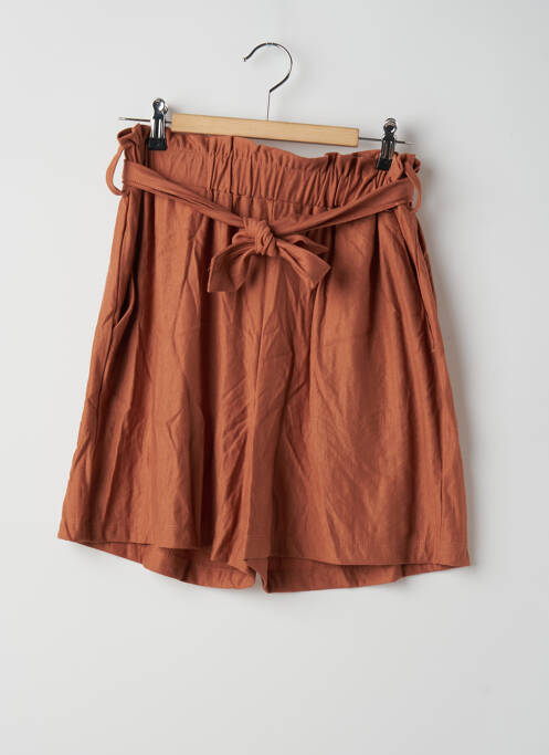 Short marron MANGO pour femme