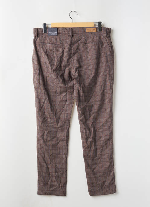 Pantalon chino marron BRUCE & BUTLER  pour homme