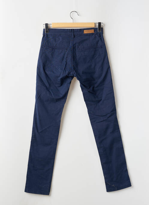 Pantalon chino bleu BRUCE & BUTLER  homme