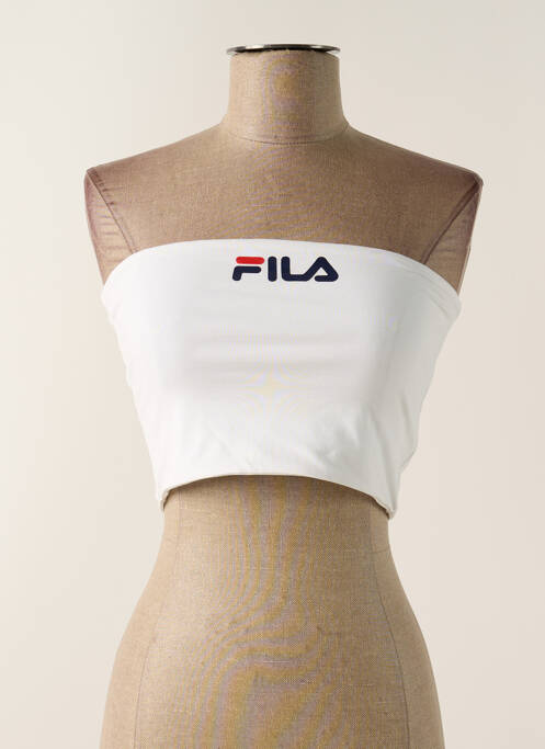 Top blanc FILA pour femme