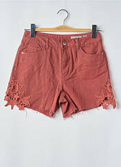 Short rouge VERO MODA pour femme seconde vue