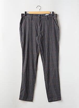 Pantalon chino gris BRUCE & BUTLER  homme