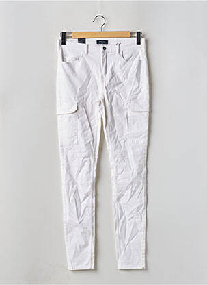 Pantalon cargo blanc PIECES femme