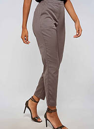 Pantalon chino marron VERO MODA femme