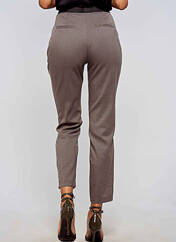 Pantalon chino marron VERO MODA pour femme seconde vue