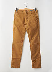 Pantalon chino marron BRUCE & BUTLER  pour homme seconde vue