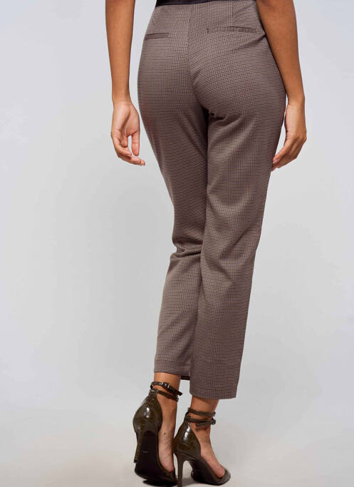 Pantalon chino marron VERO MODA pour femme