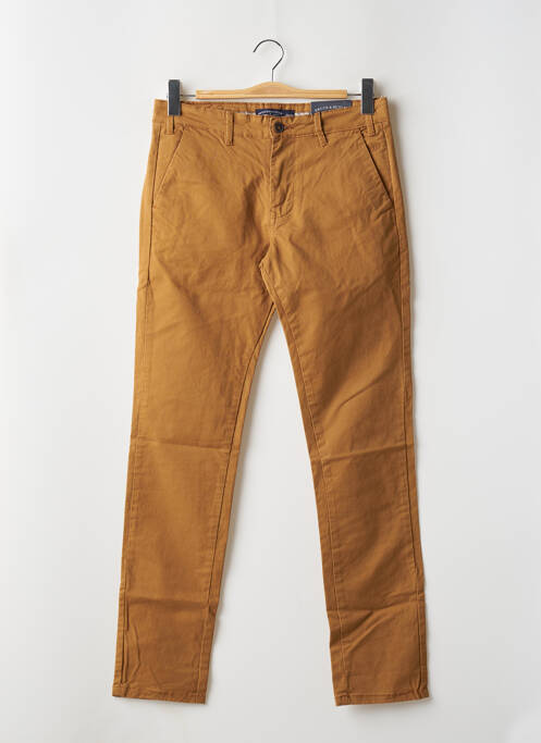 Pantalon chino marron BRUCE & BUTLER  pour homme