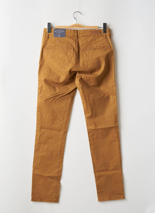 Pantalon chino marron BRUCE & BUTLER  pour homme