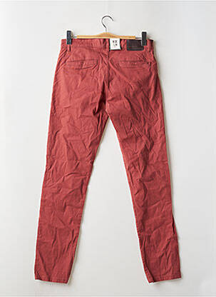 Pantalon chino rouge SHINE homme