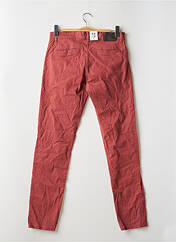 Pantalon chino rouge SHINE pour homme seconde vue