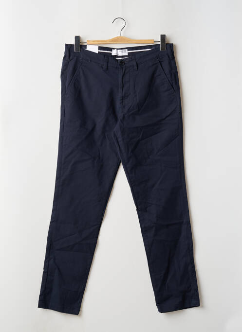 Pantalon chino bleu SELECTED pour homme