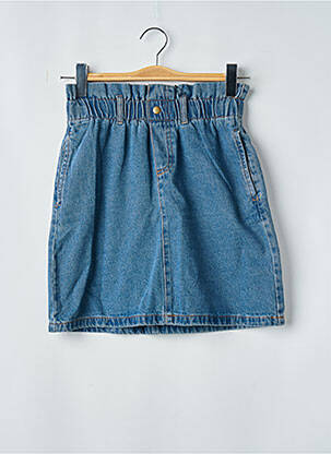 Jupe courte bleu NOISY MAY femme
