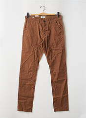 Pantalon chino marron JACK & JONES pour homme seconde vue