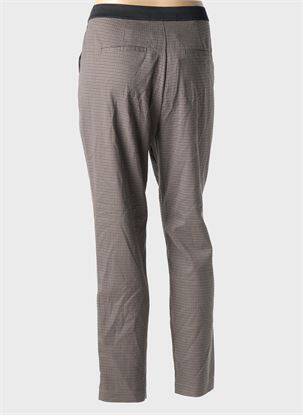 Pantalon slim marron VERO MODA femme