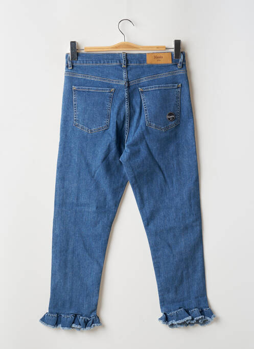 Jeans coupe slim bleu MAURICE pour femme