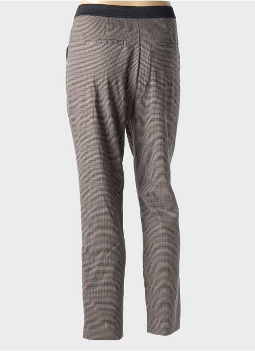 Pantalon slim marron VERO MODA femme