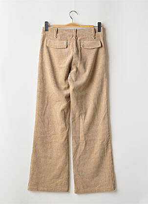 Pantalon flare beige SUBDUED femme
