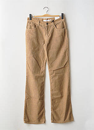 Pantalon droit marron SUBDUED femme