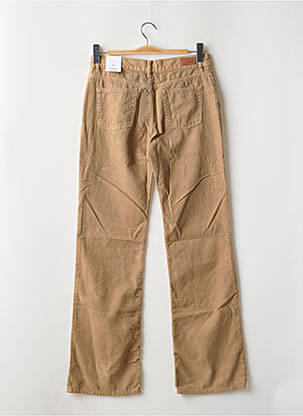 Pantalon droit marron SUBDUED femme