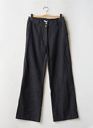 Pantalon chino noir SUBDUED femme