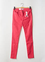 Jeans skinny rouge VERO MODA pour femme seconde vue