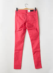 Jeans skinny rouge VERO MODA pour femme seconde vue