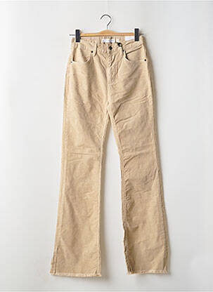 Pantalon flare beige SUBDUED femme