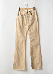 Pantalon flare beige SUBDUED pour femme seconde vue