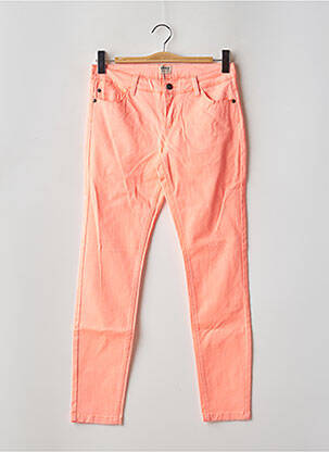 Pantalon slim orange ONLY femme