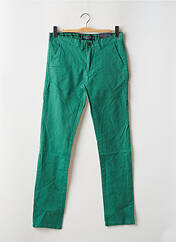 Pantalon chino vert BRUCE & BUTLER  pour homme seconde vue