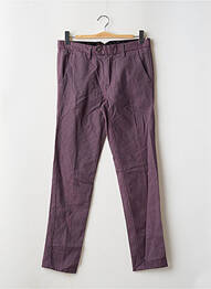 Pantalon chino violet BRUCE & BUTLER  homme