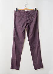 Pantalon chino violet BRUCE & BUTLER  pour homme seconde vue